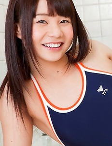 Mana doll is absolutely hard to resist in swimming suit