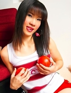 Kieko Kyo always liked to play around with her toys. This time she has a full room of toys and she just can't wait to start playing with it.