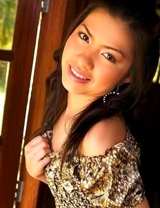 Destiny Poonra set on the window, spread her legs and started showing of her pussy.