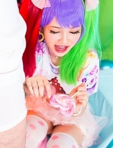 Shuri Atomi Sucks Candy Dick