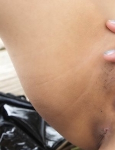 Christina Yho models her best cowgirl outfit as she begins touching herself and rubbing on her pussy.