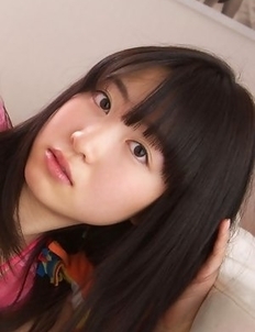 Hijiri Sachi has sexy tummy and juicy jugs in pink lingerie