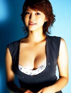 Mayuko Iwasa Asian shows big boobs after enjoying bike riding