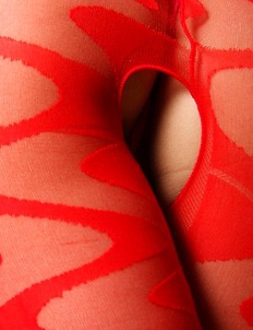 Yuma Ueda Japan is Santa hot girl in crotchless red pantyhose