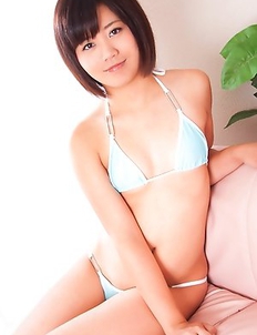 Big butt lovers will instantly notice Shiori "little bit of extra" in her posterior.