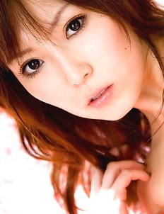 Ruru Anoa with big cans sits with provocative ass up in air