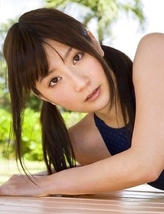 Anna Nakagawa touches pussy in bath suit of the pool bars