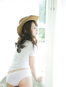 Neo is sexy both as cowboy and as a bride in the forest