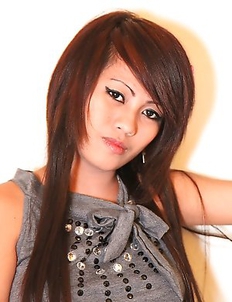 Sultry young girl Zel minx shows off her skills for lucky foreigner