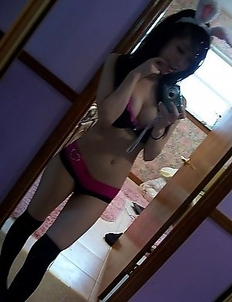 Hot asian teen bunny shows off her super sexy teen body