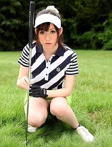 Michiru Tsukino is a hot golf babe