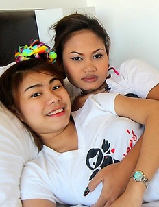 Two Thai babes