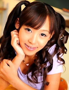 Lovely Japanese schoolgirl Nagisa