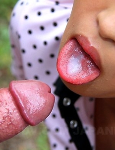 Nao Yuzumiya gets a sweet cum load