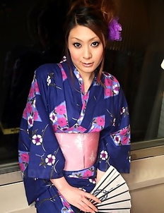 Yuka Kurosawa strips and teases