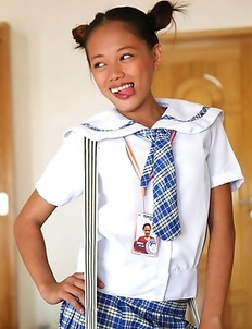 Two cute young Filipina Sally and Nica