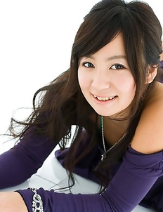 Natsuki Takahashi with big assets shows bum in green panty