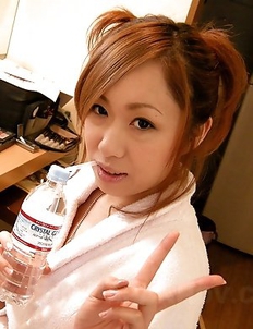 Yurina gets caught in dressing room