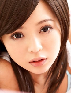 Runa Hamakawa has big eyes and hard to resist ass cheeks