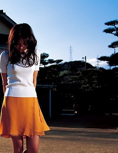 Sayaka Ogata shows sexy legs in fascinating photo sessions