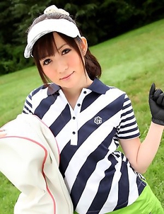 Michiru Tsukino is a hot golf babe