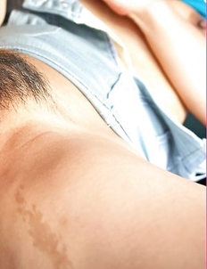 Check out what Annita Sang can do to get you in the mood. This babe has on a blue top that shows off her fantastic tits.
