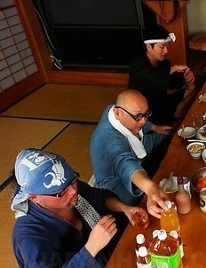 Nagisa, Hana, Maria have mouths and cunts