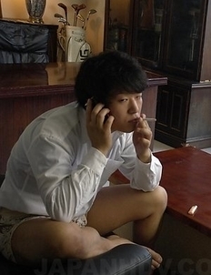 Busty Yui Hatano sucks big cock and balls