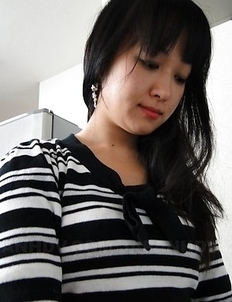 Hot Asian Risa Kurokawa takes panties off