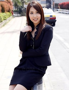 Hikaru Matsu loves posing outdoors