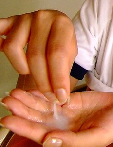 Sweet Nagisa sucks a big pecker