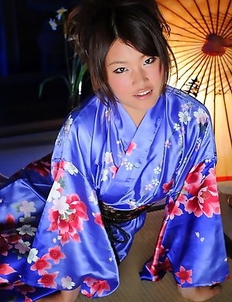 Terrific kimono lady Nene Nagasawa