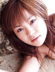 Yoko Matsugane with immense cans shows curves in lingerie