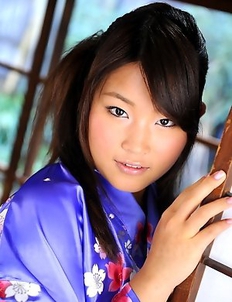 Terrific kimono lady Nene Nagasawa