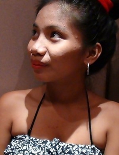 Pinay with big brown nipples babe Francine
