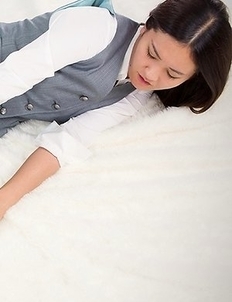 Skirt-wearing stunner Madoka Yukishiro gets teased by a guy with a vibrator